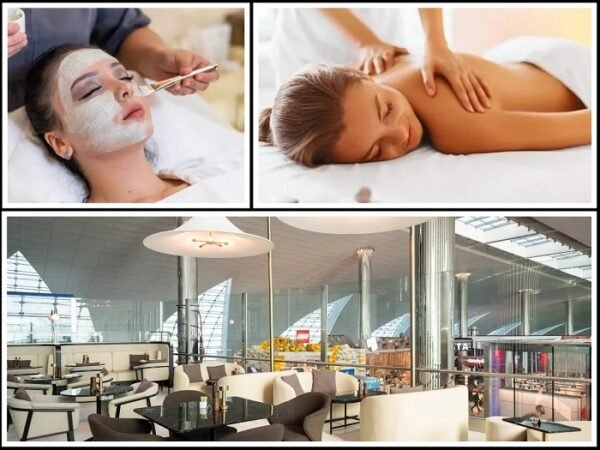 3 hours Lounge access with Spa treatments