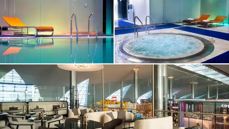 Lounge Access with Pool, Jacuzzi & Steam room