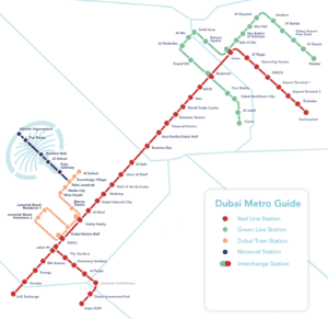 DUBAI AIRPORT METRO visual data 7