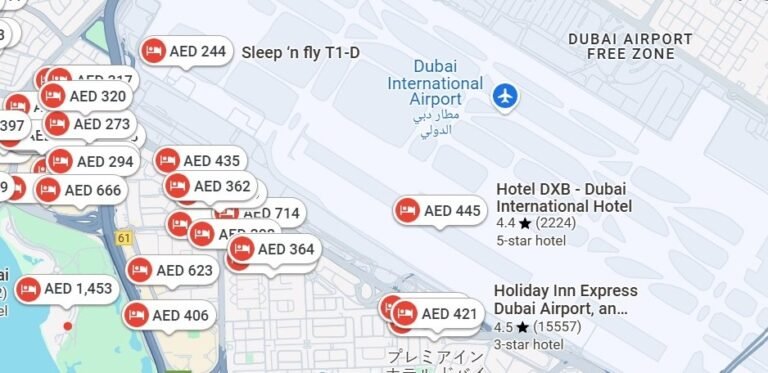 Hotels near Dubai Airport
