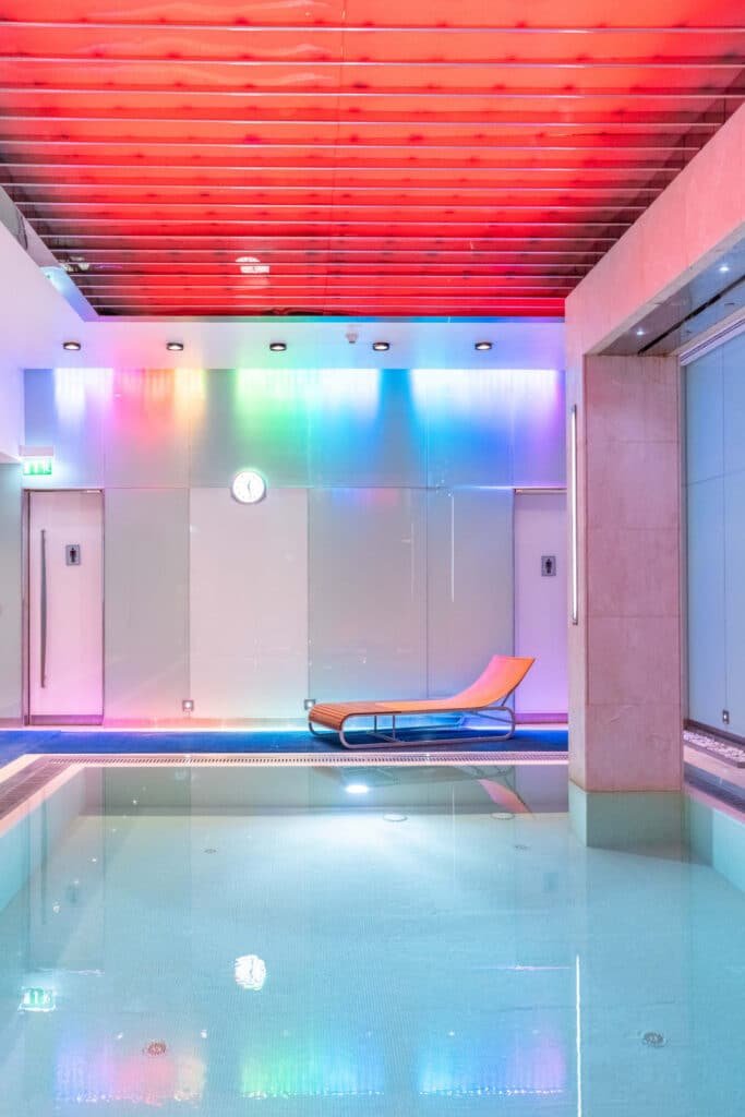 Pool, Jacuzzi, Steam Room & Shower