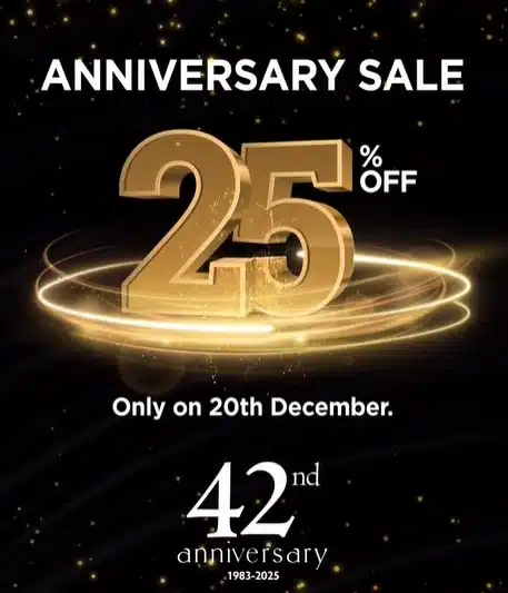 Dubai Duty Free Anniversary Sale