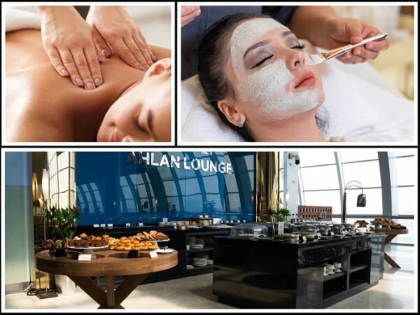Lounge Access with Manicure & Pedicure